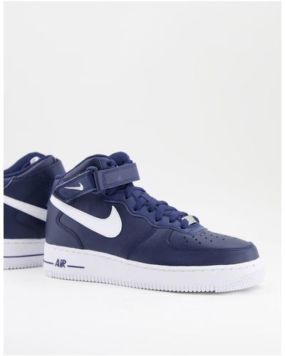 Nike Air Force 1 Mid - Sneakers - Blauw