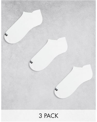 ASOS 4505 3 Pack Sneaker Ankle Sport Socks - White