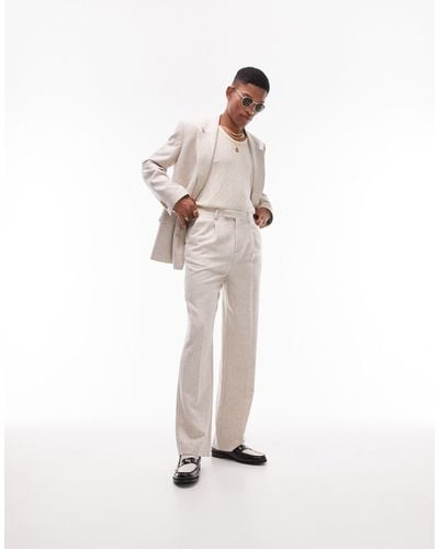 Buy Topman men skinny plain dress pants mauve Online | Brands For Less