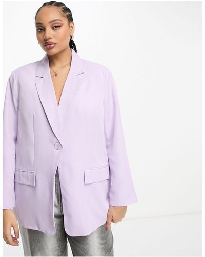 ONLY Tailored Blazer - Purple