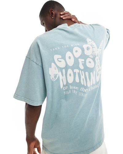 Good For Nothing – t-shirt - Blau