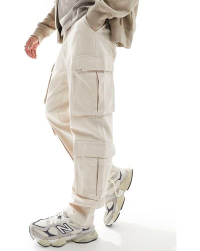 Sixth June Multi Tactical Cargo Pants - White