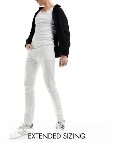 ASOS Jeans skinny bianchi - Bianco