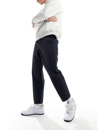 Farah Hawtin Technical Relaxed Tapered Trousers - Blue