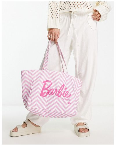 Skinnydip London X Barbie Xl Tote Bag - Pink