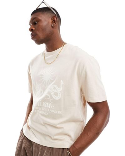 ASOS Relaxed Boxy Fit T-shirt - White