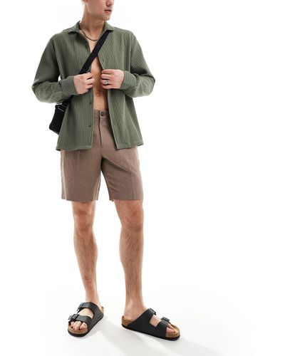 River Island Pantalones cortos color - Verde