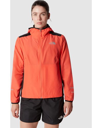 The North Face Run Wind Jacket - Red