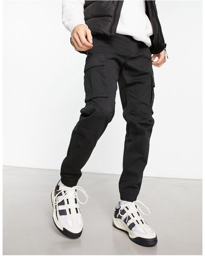 Pull&Bear Jogger style cargo - Noir