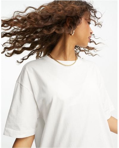 New Look Oversized T-shirt - Wit