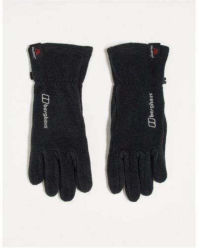 Berghaus Prism - Fleece Handschoenen Met Touchscreen - Zwart