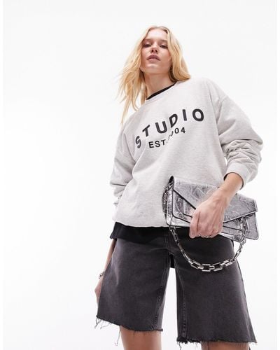 Topshop oversized cheap jogger shorts