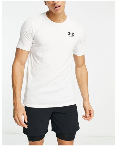 Under Armour T-shirt With Logo - White