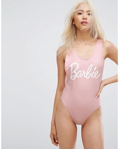 Missguided Barbie Swimsuit - Multicolor