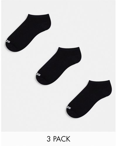 adidas Originals 3-pack No-show Socks - Black