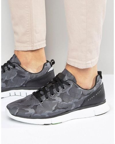 Hugo boss best sale green trainers sale