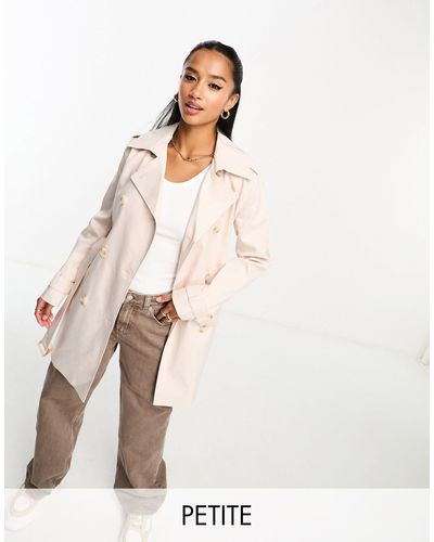 Forever New Belted Trench Coat - Natural