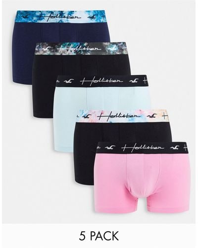 Hollister 5 Pack Trunks - Multicolour