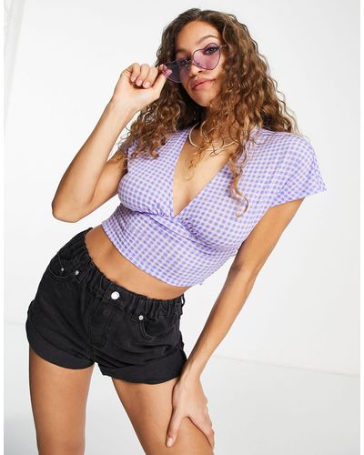 ONLY Plunge Top - Multicolour