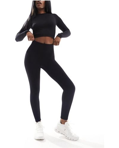 ASOS 4505 Tall seamless legging with graphic contrast panels - part of a  set