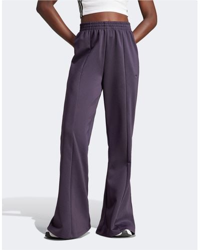 adidas Originals Premium Essentials Flared Trousers - Purple