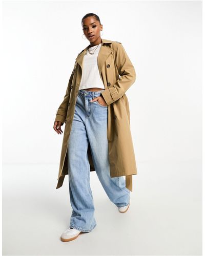 New Look Trench Coat - Blue