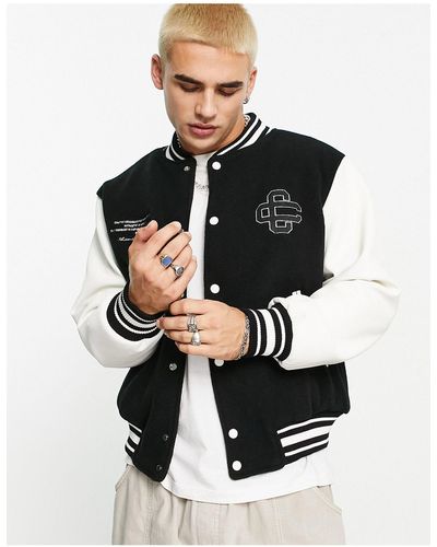 The Couture Club Varsity Jacket - Black