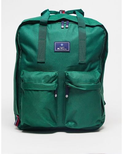 Ben Sherman Top Handle Backpack - Green