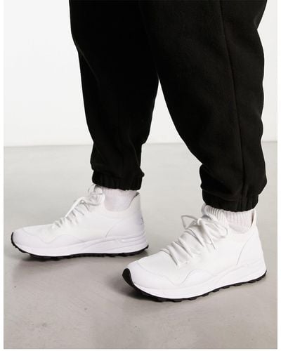 Polo Ralph Lauren – trackster 200 ii – sneaker aus em netzstoff mit logo - Schwarz
