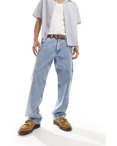 Levi's – workwear 568 stay loose – carpenter-jeans - Blau