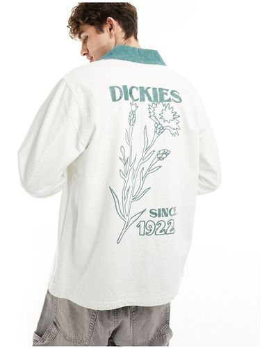 Dickies Herndon Back Print Jacket - White