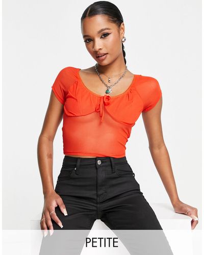 Topshop Unique Short-sleeve tops for Women | Online Sale up to 62% off |  Lyst
