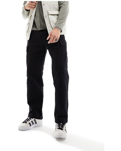 Weekday Joel Relaxed Fit Cargo Pants - White