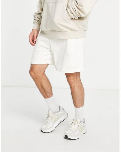 adidas Originals X pharrell williams - pantaloncini premium basic sporco - Bianco