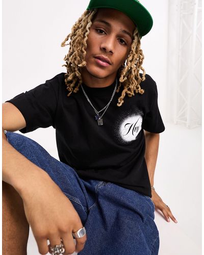 Huf St Short Sleeve T-shirt - Black