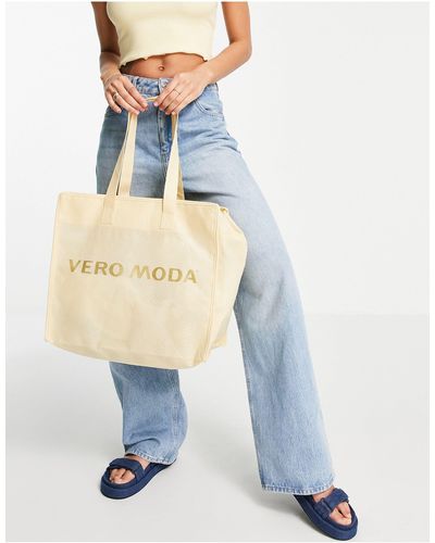 Vero Moda Shopper Tas - Wit