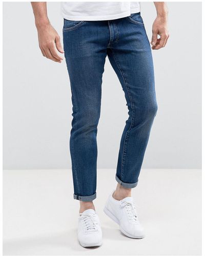 Wrangler Bryson Skinny Fit Jeans Far Blue