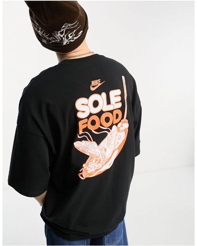 Nike M90 Sole Food Hbr T-shirt - Black