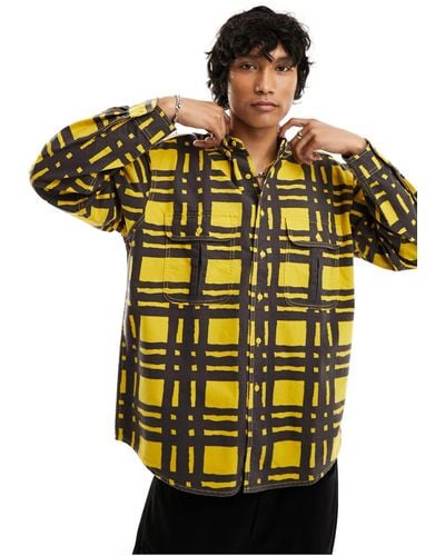 LEVIS SKATEBOARDING Camisa amarilla - Amarillo