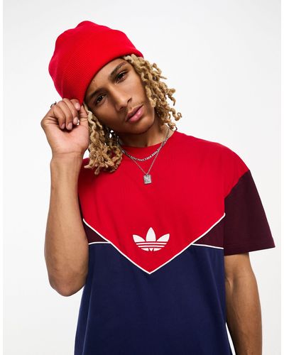 adidas Originals Adidas – originals adicolor – t-shirt - Rot