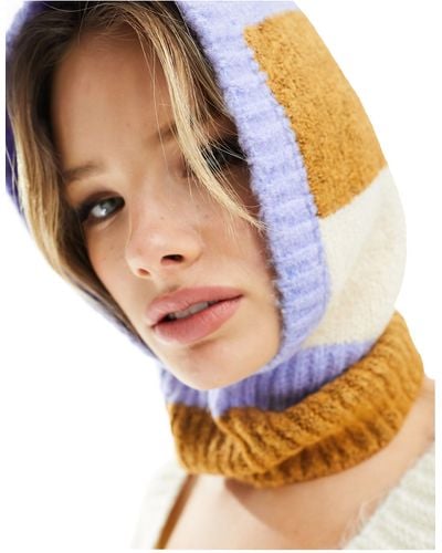 Pieces Knitted Balaclava - Multicolour