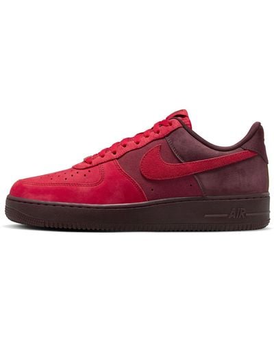 Nike Air Force 1 '07 Sneakers - Red