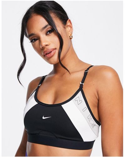 Nike Grx indy - reggiseno sportivo con sostegno leggero - Blu