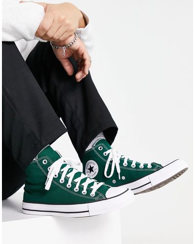 Converse Chuck Taylor All Star - Hoge Sneakers - Groen