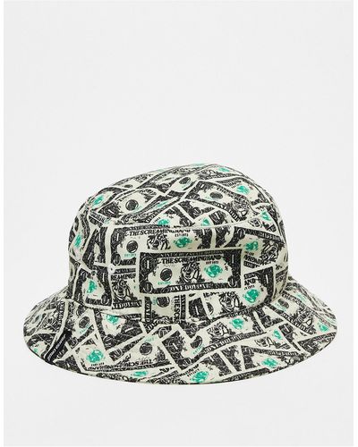 Santa Cruz Mako Dollar - Bucket Hat, Deel Van Co-ord Set - Groen