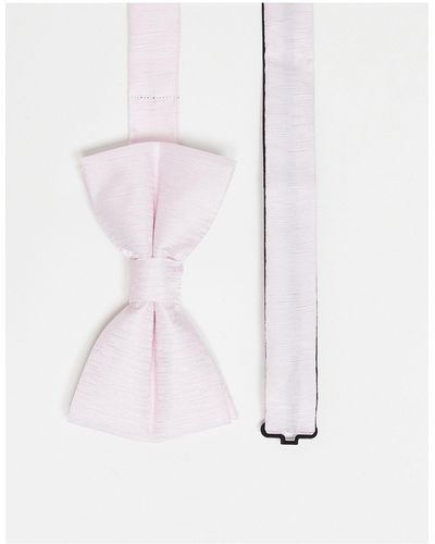 French Connection Bow Tie - White