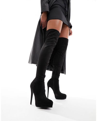 asos boots platform
