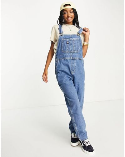 Dickies Duck Canvas Classic Dungaree - Blue