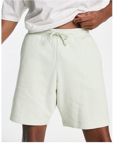 New Look Jersey Shorts - White