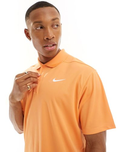 Nike Nike – gold dri-fit victory – polohemd - Orange